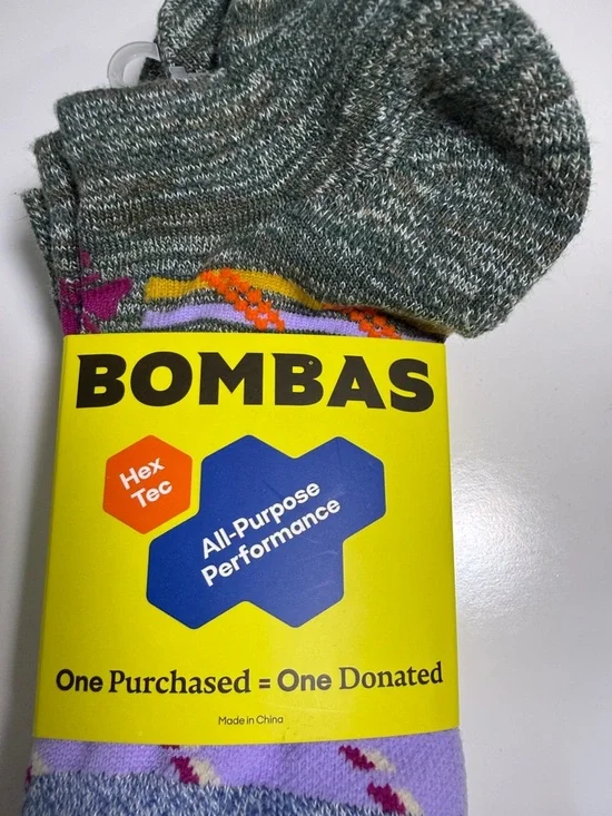 NWT Bombas Ankle Socks All-Purpose Performance Midweight Size Large 3 Pack - Picture 2 of 5